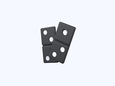 Domino 3D icon