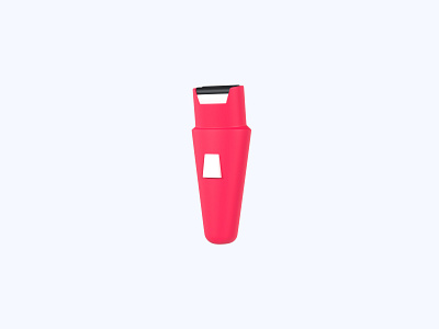 Electric shaver 3D icon