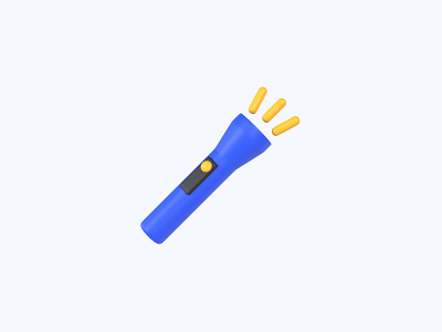 Flashlight 3D icon