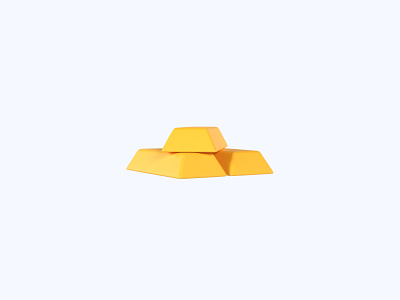 Gold 3D icon