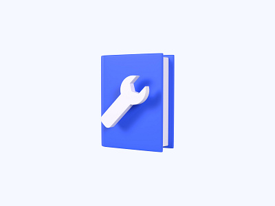 Handbook 3D icon