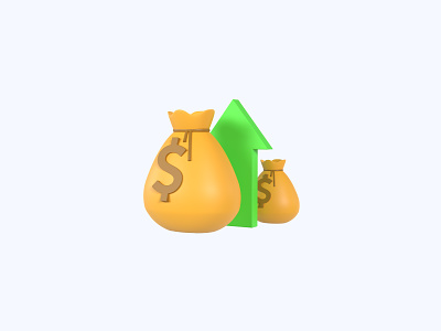 Income 3D icon