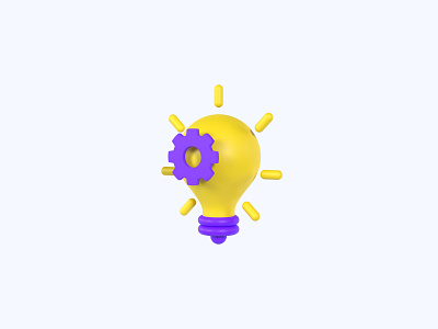 Innovation 3D icon