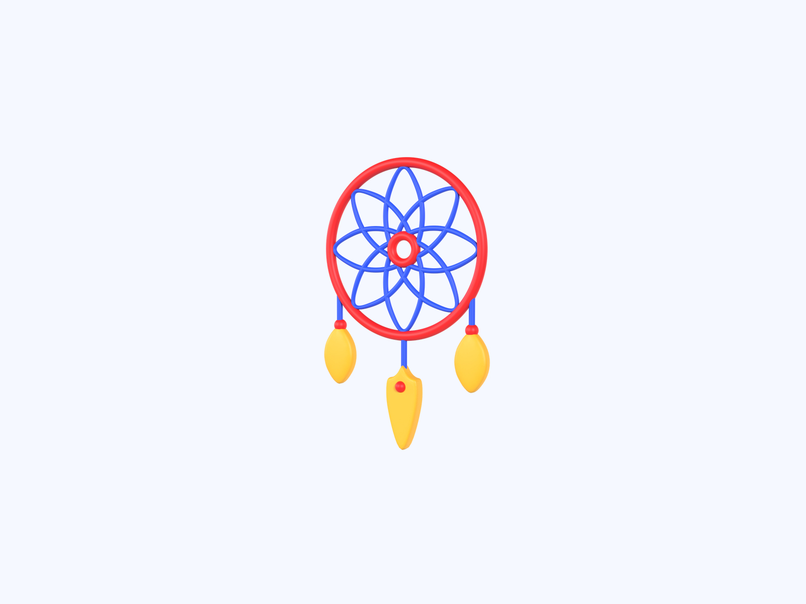 Dream catcher 3D icon by free3dicon.com on Dribbble