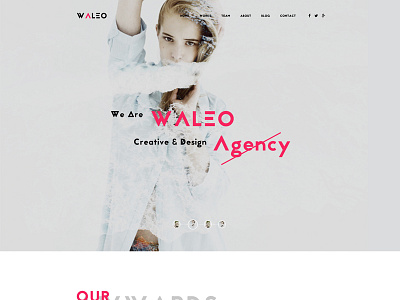 [WIP] Waleo Onepage agency onepage