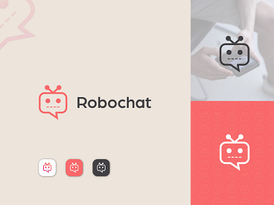 Robochat Logo Design branding branding identity chat app logo chat icon chatting chatting logo cretive design graphic design icon lettermark logo logo logo mark message app logo modern logo monogram robochat robochat logo design talk logo typography