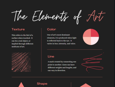 Elements of Art 3d branding graphic design logo motion graphics ui