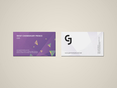 Business Card Design branding business card design illustration vector visiting card