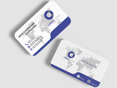 Business Card branding business card design illustration vector