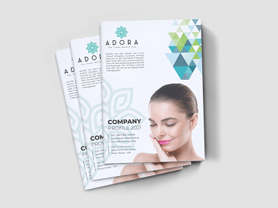 Company Brochure Cover Design branding design illustration vector