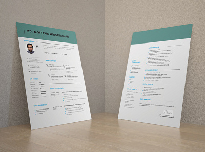 CV Design cv design illustration resume design vector