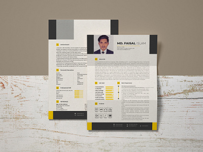 Resume Design cv design cv resume cv resume template illustration resume design resume template