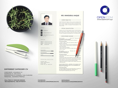 CV Design cv design cv resume cv resume template resume resume design