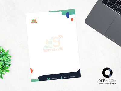 Letterhead Design design illustration letterhead letterhead design letterhead template letterheads letterhead logo vector