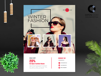 Fashion Flyer Design branding design flyer artwork flyer design flyer template flyers illustration vector