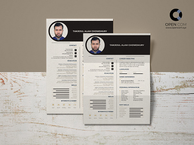 CV Design branding cv design cv resume cv resume template cv template illustration resume resume cv resume design resume template vector