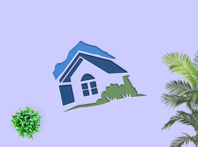 Village Home branding design illustration logo vector