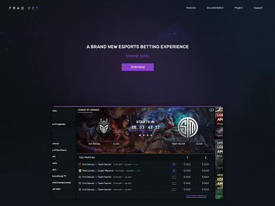 Esports Interface designs, themes, templates and downloadable graphic ...