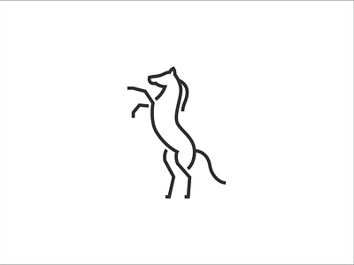 Horse Monoline Logo