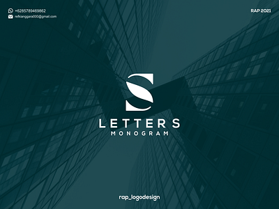 LETTER S MONOGRAM branding design graphic design icon logo