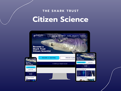 UI Redesign: Shark Trust Citizen Science