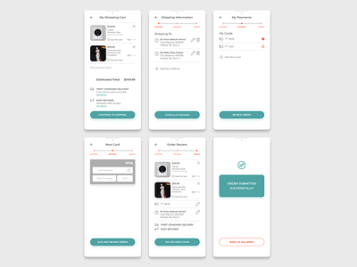 002 - Credit Card Checkout adobexd art app dailyui dailyuichallenge design flat design minimal mobile app mobile ui uidesign