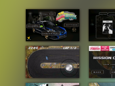 Tilt racing game mobile racing speed