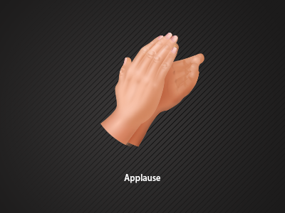 Applause applause，clapping hand icon