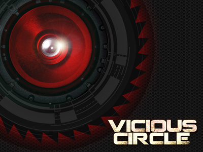 Vicious Circle dubstep graphic design interface logo