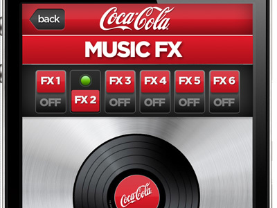 Coke Music App (WIP)