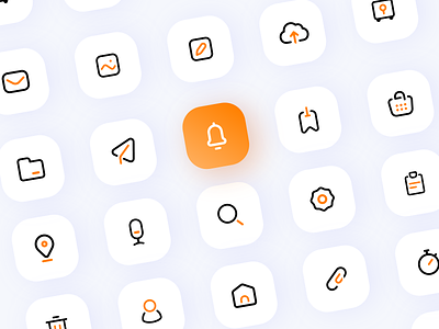 Icons - App simple UI icons
