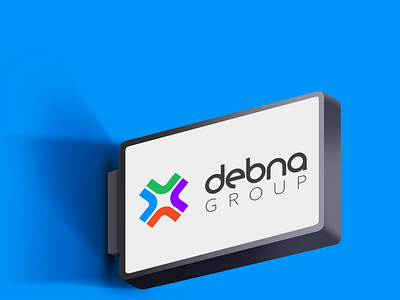 Unique logo design for Debna holding