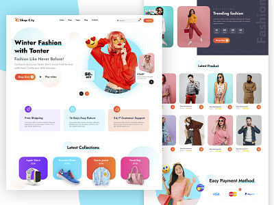 E-Commerce Landing Page