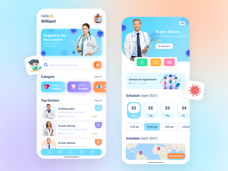 Medical Mobile APP by Codeflash Infotech on Dribbble