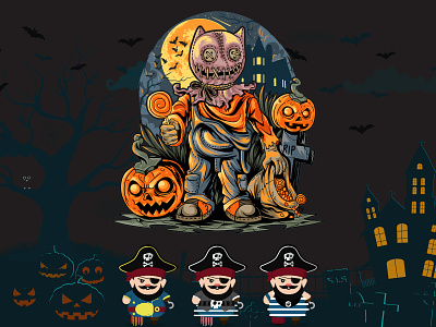 Spooky 🧟‍♂️ ☠️ design design challenge graphic design spooky spooky season warm up weekly weekly warmup