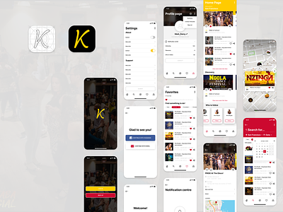 Kimundo app art branding dance dancer design icon logo ui ux web