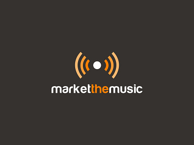 Market The Music design graphics logo market music vector