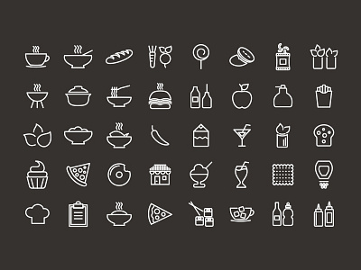 Linear Icons by Aleksandr on Dribbble