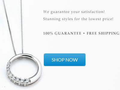 Brydales.com - Banner ecommerce jewelry pendant shopping wedding