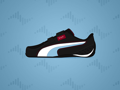 Biyoma biyo design illustration pulsewallet shoe vector