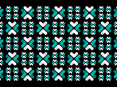 Upstart pattern design 1-1 abstract black brand system branding design geometric illustration pattern seamless teal upstart white