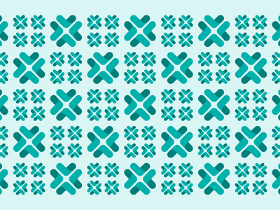 Upstart pattern design 1-2 abstract brand system branding design geometric illustration pattern seamless teal upstart