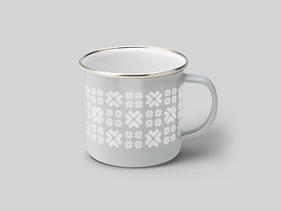 Upstart enamel cup - Holiday edition