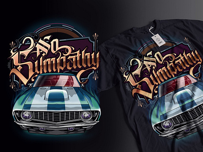 create racing and retro automotive 90s tshirt