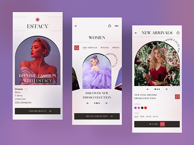 👗 Fashion E-commerce App Concept