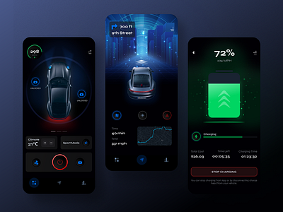 🏎 Car Assistant App Concept