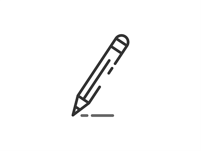 Pen Line Art Vector (Icon/Logo) black business design finance icon ink lineart logo logodesign minimal modern pen pencil pencil drawing simple vector