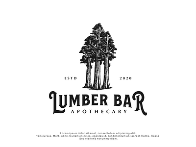 Logo design for Lumber Bar