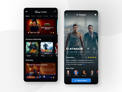 Disney+ App Redesign