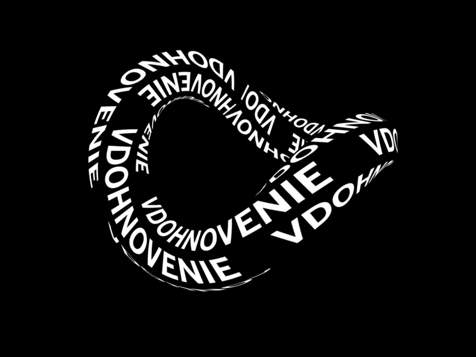 Typography experiment 3d 3d animation animation c4d caligraphy cinema34d dailyui digital distortion graphic motion twisted typeface typo typography art warp web